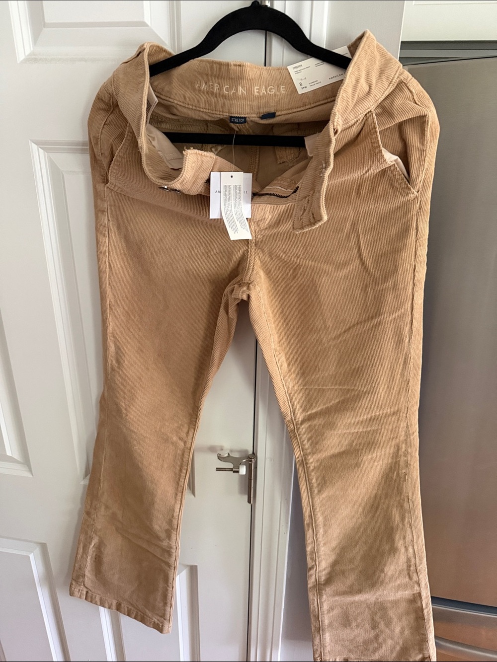 Talbots Women's Corduroy Pants in Warm Tan